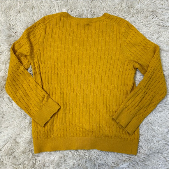 ◾️Tommy Hilfiger Yellow Sweater - Picture 4 of 4